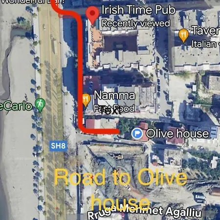 Olive House. Pensjonat Wlora